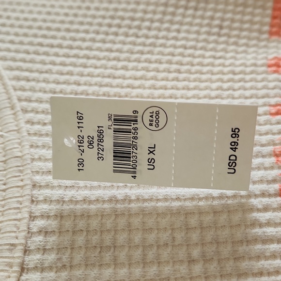 Aerie Offline new with tags long sleeve waffle shirt size xl - Picture 3 of 9